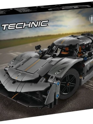 LEGO 42173 Technic Szary hipersamochód Koenigsegg Jesko Absolut Lego