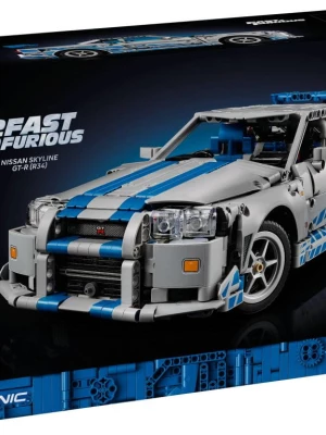 LEGO 42210 Technic Samochód Nissan Skyline GT-R (R34) z filmu Za szybcy, za wściekli Lego