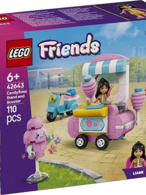 LEGO 42643 Friends Stoisko z watą cukrową i skuter Lego