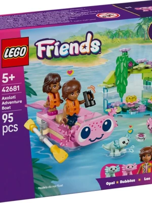 LEGO 42681 Friends Przygoda na aksolotlowej łodzi Lego