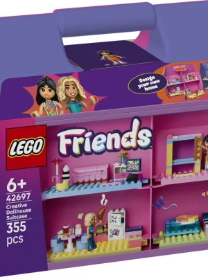 LEGO 42697 Friends Kreatywna walizka z domkiem dla lalek Lego