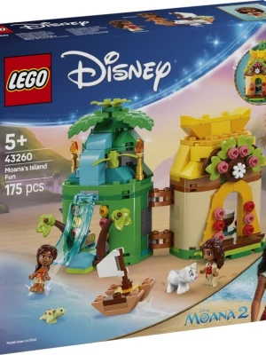 LEGO 43260 Disney Princess Zabawy Vaiany na wyspie Lego