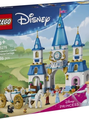 LEGO 43275 Disney Princess Zamek kopciuszka i kareta Lego