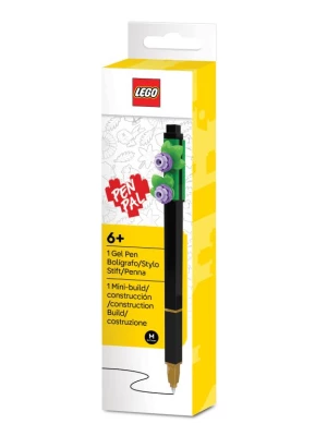 LEGO 53701 Classic Długopis żelowy Botanicals, czarny - fioletowy kwiat Lego