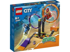 LEGO 60360 City Wyzwanie kaskaderskie – obracające się okręgi Lego