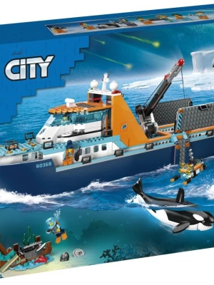 LEGO 60368 City Łódź badacza Arktyki Lego