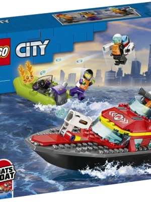 LEGO 60373 City Łódź strażacka Lego