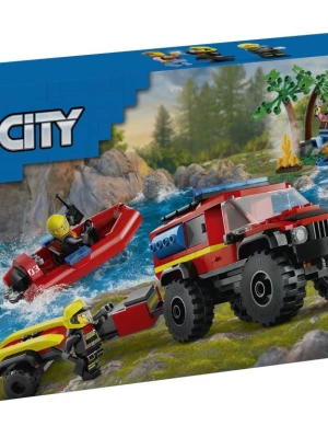 LEGO 60412 City Terenowy wóz strażacki z łodzią Lego