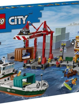 LEGO 60422 City Nadmorski port ze statkiem towarowym Lego