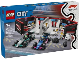 LEGO 60444 City F1 Garaż i bolidy Mercedes-AMG i Alpine Lego