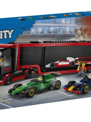 LEGO 60445 City F1 Ciężarówka z bolidami RB20 i AMR24 F1 Lego