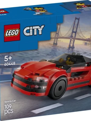 LEGO 60448 City Czerwony samochód sportowy Lego
