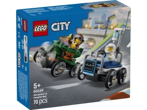 LEGO 60459 City Zestaw wyścigówek: samolot kontra łóżko szpitalne Lego