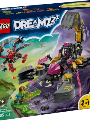 LEGO 71513 DREAMZzz Koszmarna skorpionowa koparka Lego LEGO 71513 DREAMZzz Koszmarna skorpionowa koparka Lego