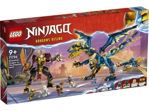 LEGO 71796 Ninjago Smok żywiołu kontra mech cesarzowej Lego