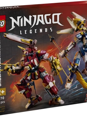 LEGO 71870 Ninjago Bliźniacze tytanowe mechy Lego