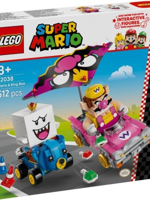 LEGO 72038 Super Mario Mario Kart- Wario i King Boo Lego