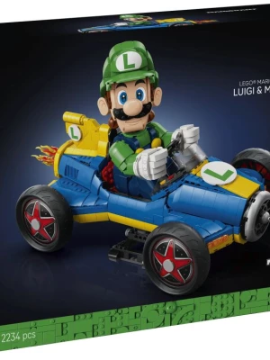 LEGO 72050 Super Mario Mario Kart - Luigi i Mach 8 Lego