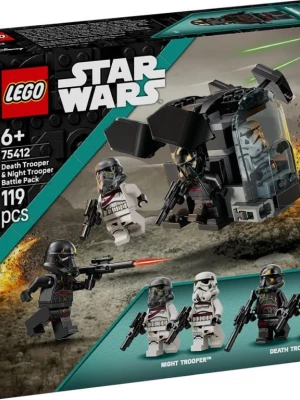 LEGO 75412 Star Wars Szturmowiec Śmierci i nocny szturmowiec - zestaw bitewny Lego
