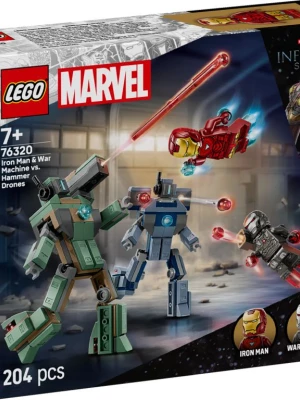 LEGO 76320 Super Heroes Iron Man i War Machine kontra drony Hammera Lego