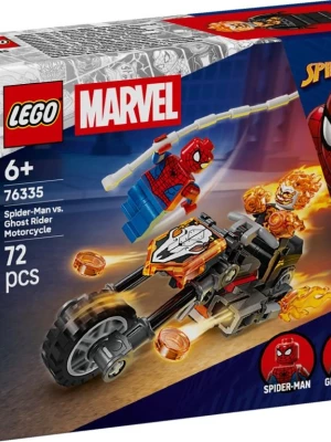 LEGO 76335 Super Heroes Spider-Man kontra Ghost Rider na motocyklu Lego