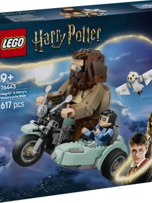 LEGO 76443 Harry Potter Przejażdżka motocyklowa Hagrida i Harry’ego Lego