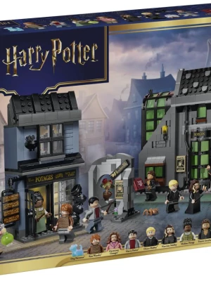 LEGO 76471 Harry Potter Magiczne sklepy na ulicy Śmiertelnego Nokturnu Lego