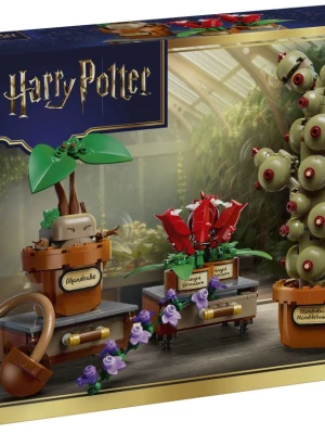 LEGO 76474 Harry Potter Rośliny z lekcji zielarstwa w Hogwarcie Lego