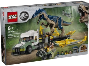 LEGO 76966 Jurassic World Dinomisje: ciężarówka do transportu allozaura Lego