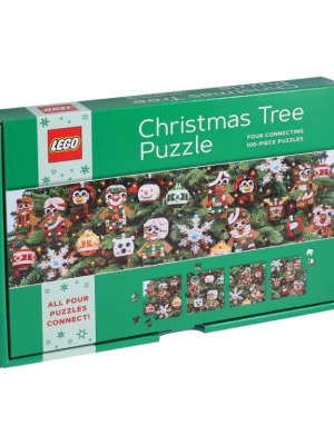 LEGO 8B5144 Puzzle LEGO Choinka (4 układanki po 100 el.) Lego