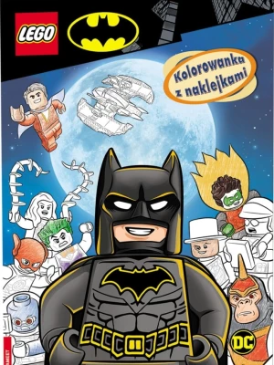 LEGO BATMAN NA6450 KOLOROWANKA Z NAKLEJKAMI Ameet