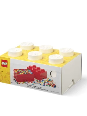 LEGO Classic 40000804 Pojemnik klocek LEGO Brick 6 - Biały Lego