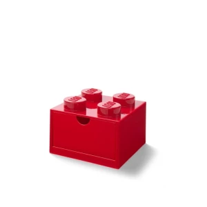 LEGO Classic 40201730 Szufladka na biurko klocek LEGO Brick 4 - Czerwony Lego