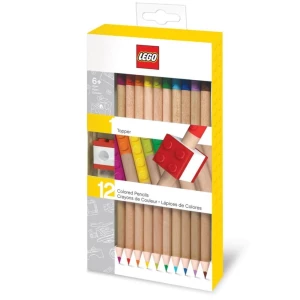 LEGO Classic 52064 Kredki LEGO z klockiem mocującym - 12 szt. Lego