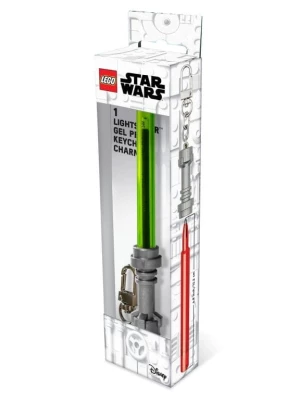 LEGO 53512 Classic Star Wars – żelowy długopis Świetlny Miecz z klipsem (zielony) Lego