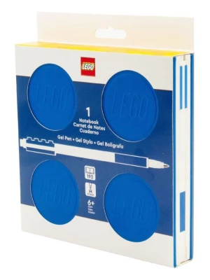 LEGO 53562 Classic Kwadratowy notatnik LEGO z długopisem - Niebieski Lego