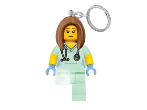 LEGO Classic KE156 Brelok do kluczy z latarką Pielęgniarka Lego