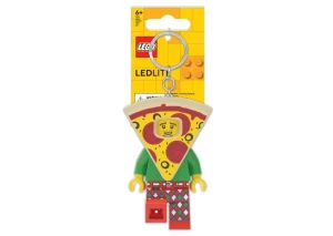 LEGO Classic KE176 Brelok do kluczy z latarką Pizza Lego