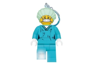 LEGO Classic KE178 Brelok do kluczy z latarką LED Chirurg Lego