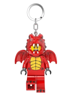 LEGO Classic KE196 Brelok do kluczy z latarką Smok czerwony Lego