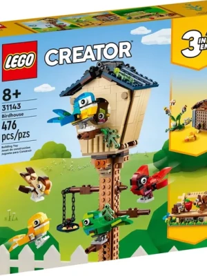 LEGO CREATOR 3w1 BUDKA DLA PTAKÓW #31143