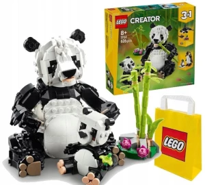 ﻿LEGO CREATOR 8+ 3w1 DZIKIE ZWIERZĘTA: RODZINA PAND/ ORKA/ PINGWIN 31165