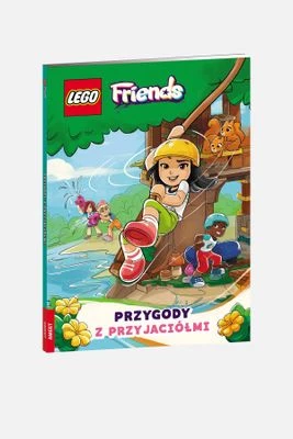 "Lego Friends. Przygody z przyjaciółmi" książka dla dzieci AMEET