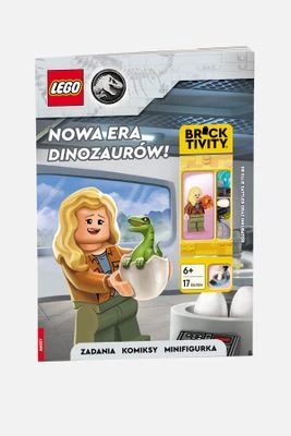 "Lego Jurassic World. Nowa Era Dinozaurów" książka dla dzieci AMEET