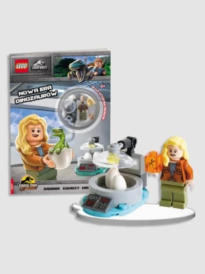 "LEGO: Jurassic World. Nowa era dinozaurów" książka z zadaniami i minifigurką AMEET