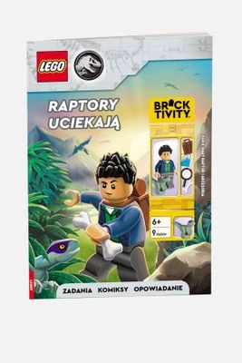 "Lego Jurassic World. Raptory uciekają!" książka dla dzieci AMEET