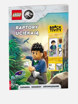 "Lego Jurassic World. Raptory uciekają!" książka dla dzieci AMEET