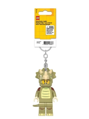 LEGO KE238 Brelok do kluczy z latarką Triceratops Lego