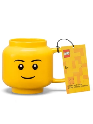 LEGO Kubek "Boy" w kolorze żółtym - 530 ml rozmiar: onesize LEGO Kubek "Boy" w kolorze żółtym - 530 ml rozmiar: onesize