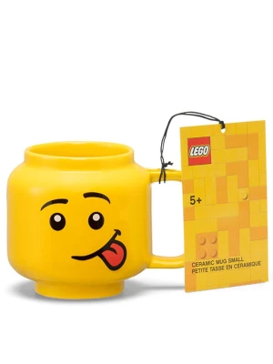 LEGO Kubek "Silly" w kolorze żółtym - 255 ml rozmiar: onesize LEGO Kubek "Silly" w kolorze żółtym - 255 ml rozmiar: onesize